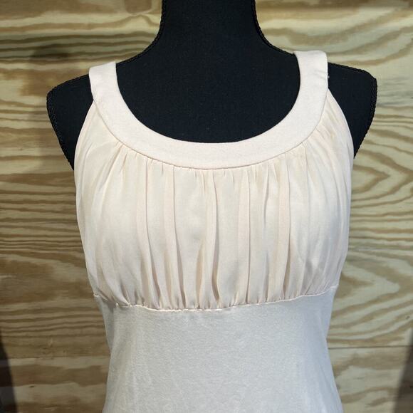 Express Y2K Babydoll Top Women M Pink Tank Tunic Fairy Chiffon Feminine - Picture 5 of 7